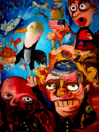 Historia americana I Media Mixta Lienzo Animales