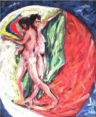 Danzando mi vida Oil Canvas Figure Painting