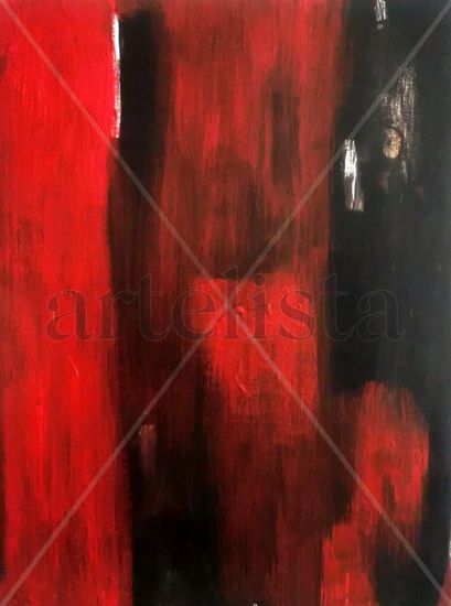 Rouge et Noir Acrylic Canvas Others