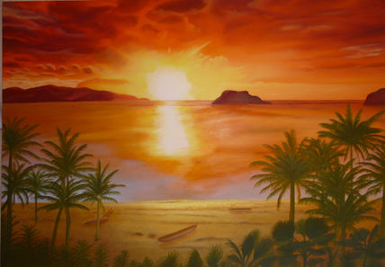Atardecer colombiano