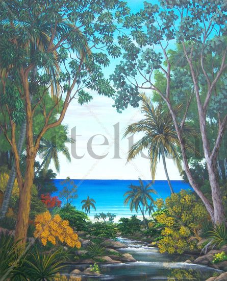 DECLIVE SUAVE Acrylic Canvas Landscaping