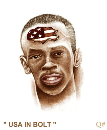 * " usa in bolt "