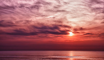 Amanecer morado