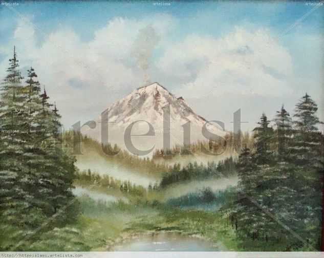 POPOCATEPETL Oil Canvas Landscaping