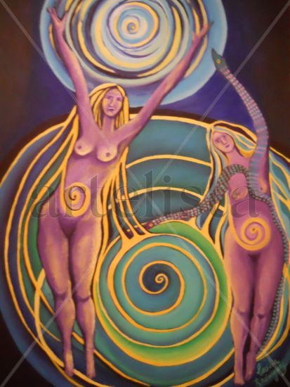 Misterio Femenino Acrylic Canvas Nude Paintings