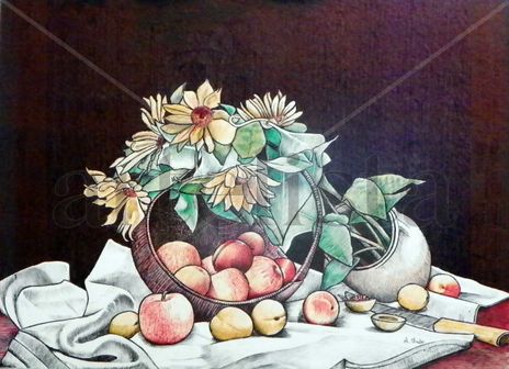 Canasta con flores...
