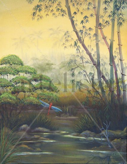 BRUMA DEL PANTANAL Acrylic Canvas Landscaping