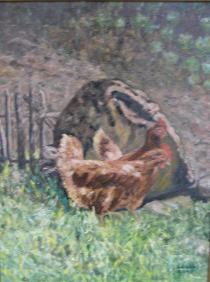 Gallinas Oil Canvas Landscaping