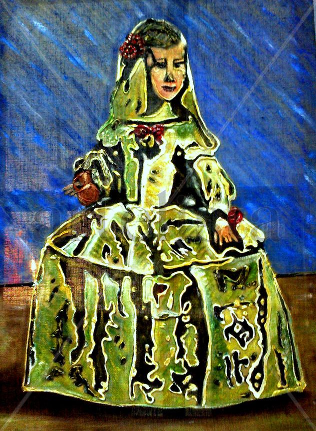 MENINA DE VELAZQUEZ CONTEMPORANEO