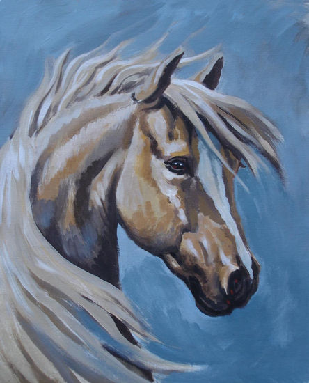 Mestizo II Oil Canvas Animals