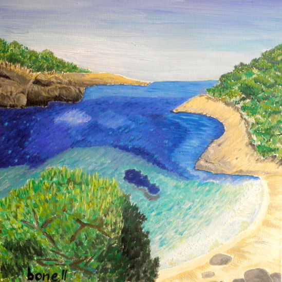 CALA SALADA IBIZA Oil Canvas Landscaping