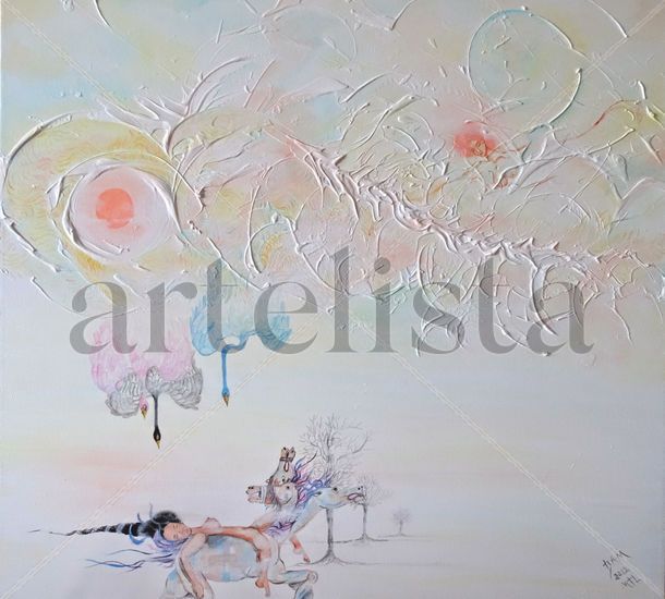 Mas alla de la fantasia Acrylic Canvas Landscaping