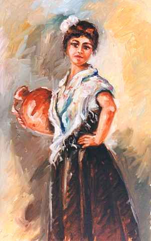La maja del cantaro