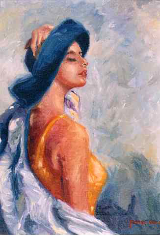 Sombrero azul