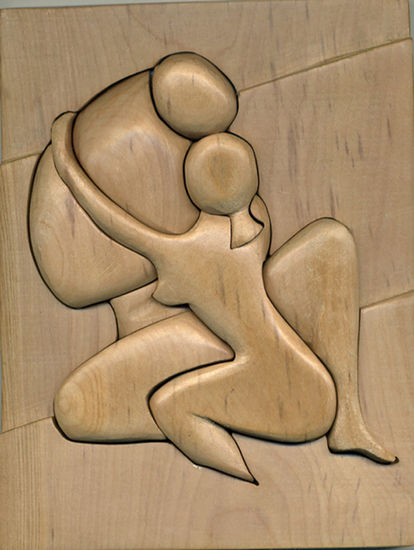 PAREJA Wood Figurative