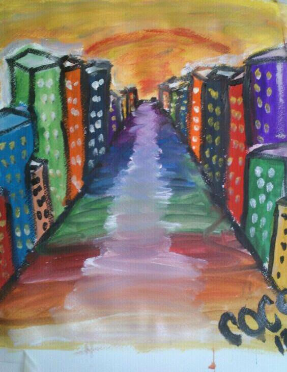 color en el horizonte