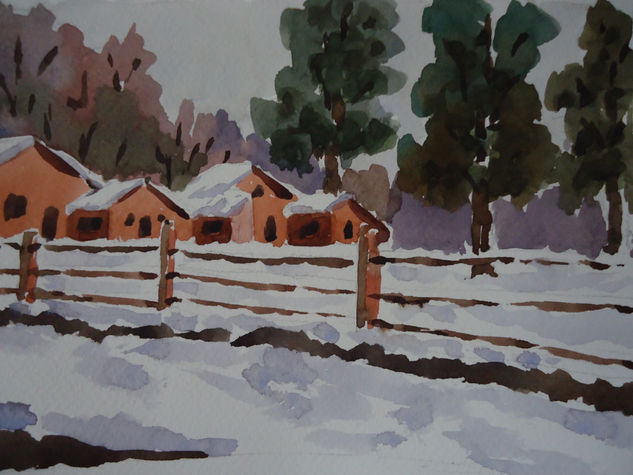 Nevada Invernal Watercolour Paper Landscaping