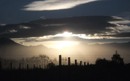 Atardeciendo en...