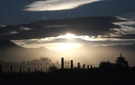 Atardeciendo en...