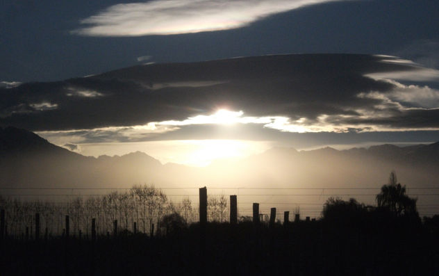 Atardeciendo en Vista Flores