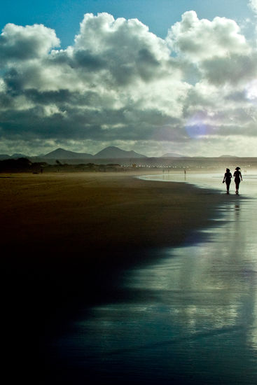 Playa de Famara Lanzarote Naturaleza Color (Digital)