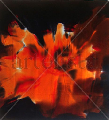 Flor naranja