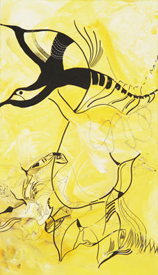 ILUSTRACION SOBRE ACRILICO 1