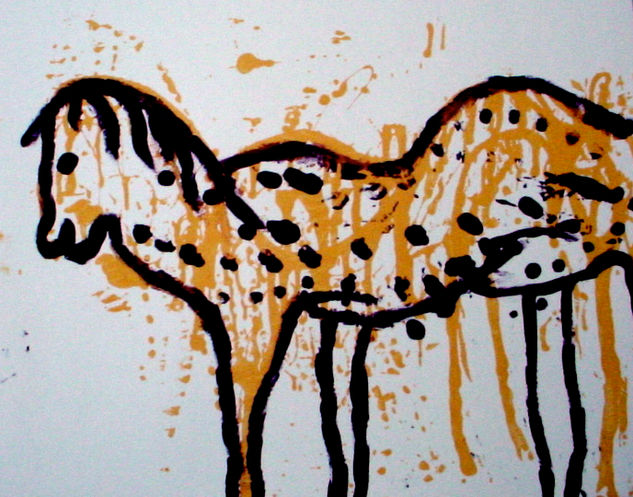 caballo Acrylic Paper Animals