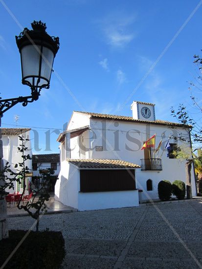 Plaza de pueblo Architecture and Interiorism Color (Digital)