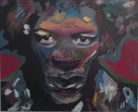 Music Legend Acrylic Canvas Portrait