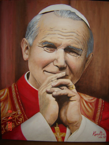 Juan Pablo Segundo Oil Canvas Portrait