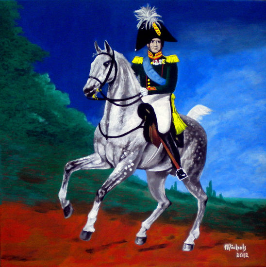 Alexander I Acrylic Canvas Portrait