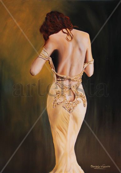 Seducción Oil Canvas Figure Painting