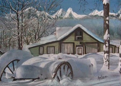Paisaje blanco