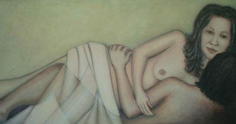 Desnudo, pintura a...
