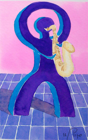 Indalo saxofonista 2