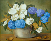 Magnolias y Hydrangeas