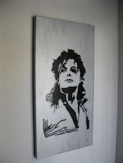 MICHAEL JACKSON POP ART Óleo Lienzo Otros