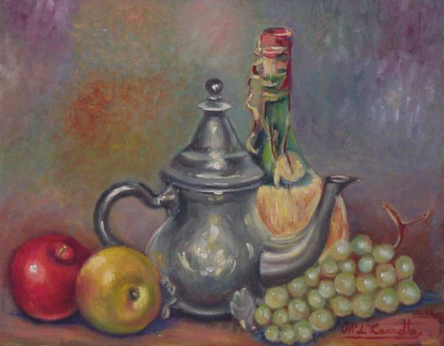 Tetera Oil Canvas Still Life Paintings