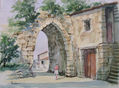Manzaneda, Porta da Vila