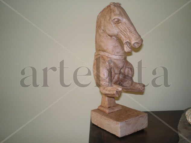 Caballo griego Terracotta Figurative