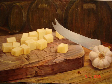Queso y vino