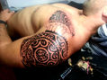 Tatuaje Maori por Moacir Lemos Tatuador  Madrid
