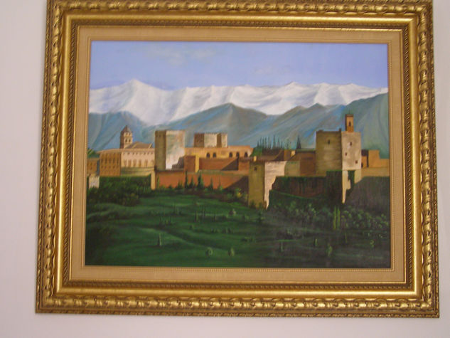 Alhambra Óleo Lienzo Paisaje