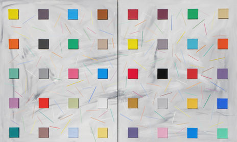 Cuadrados, lineas y colores