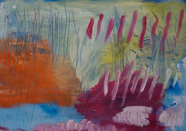 7-10 /back to my jungle Acrylic Paper Landscaping