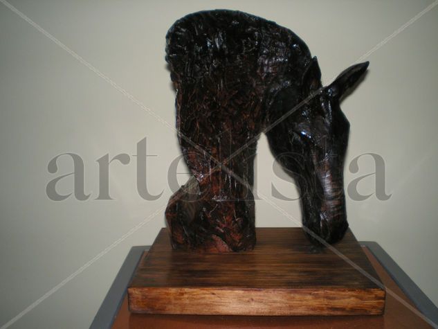 Caballo andaluz Carving Figurative