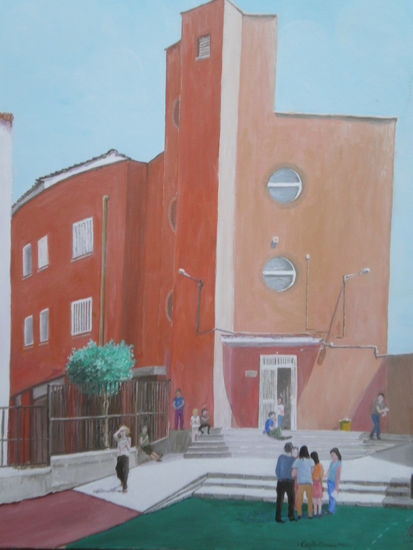 "Ceip Los Cármenes  11:30h" Oil Canvas Others