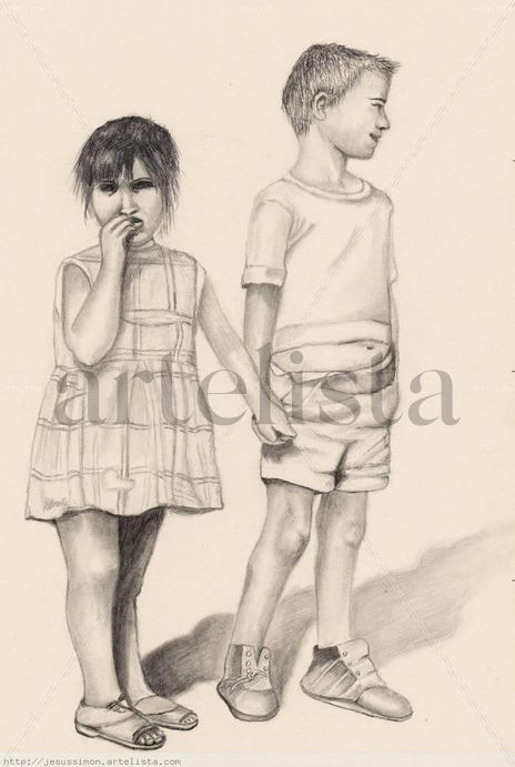 Pareja de niños