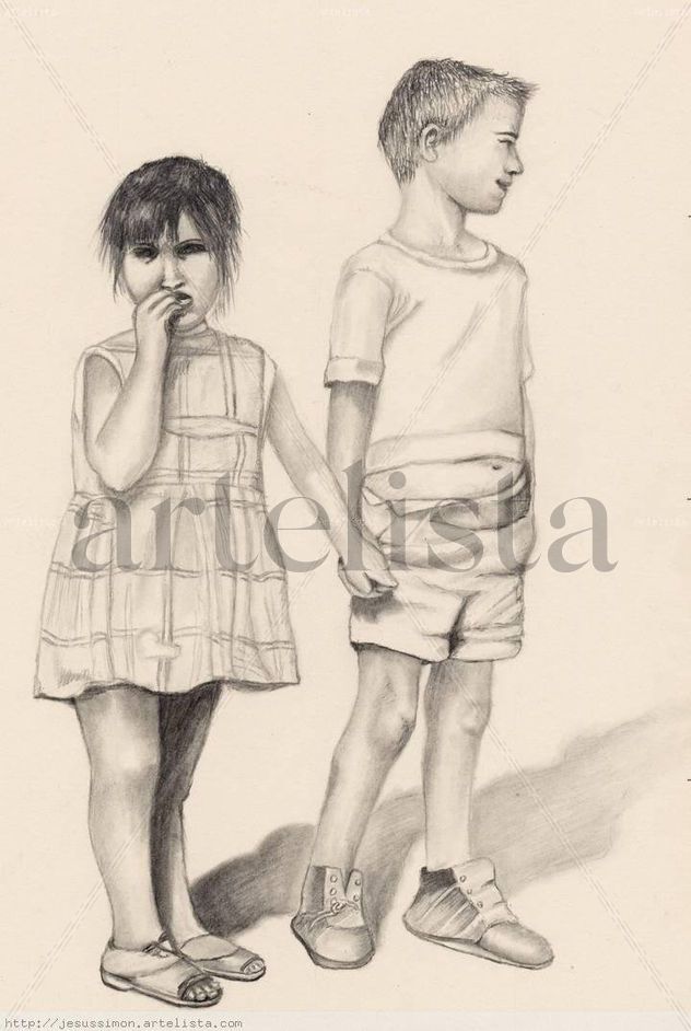 Pareja de niños
